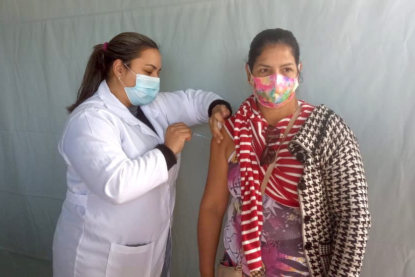 Três em cada quatro municípios vacinam a faixa dos 40 anos; 67 já venceram essa barreira. Foto:SESA