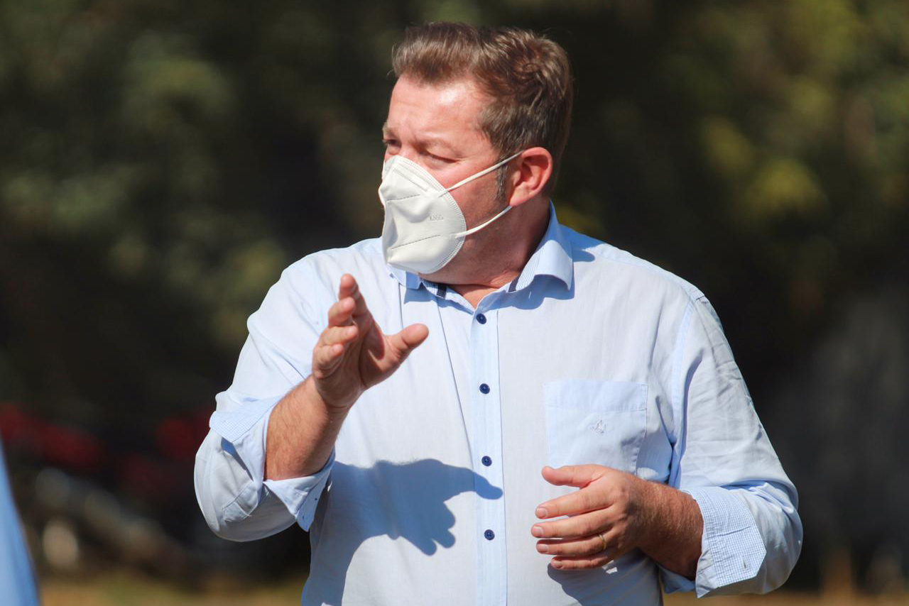 Técnicos do Estado e da União sobrevoam o Centro-Sul para estudos do impacto ambiental da Nova Ferroeste . Foto: Alessandro Vieira/AEN