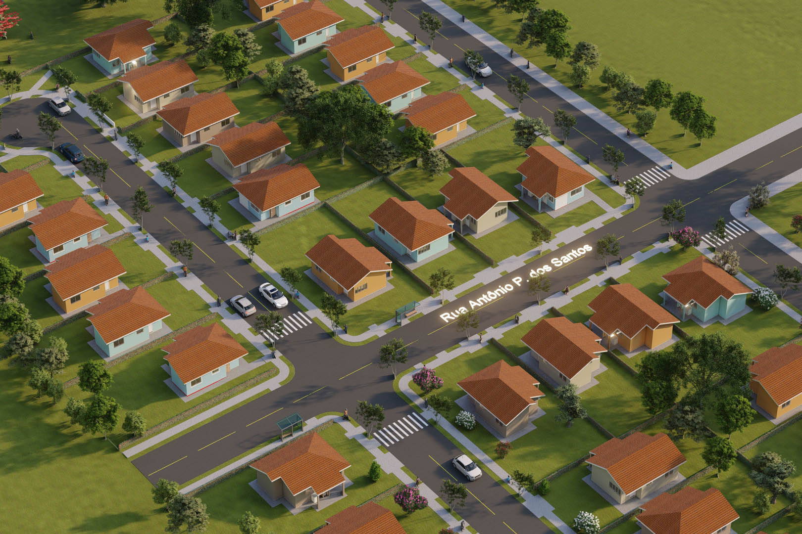 O Governo do Estado autorizou nesta semana o início da construção de 71 casas populares em Jardim Alegre, na região do Vale do Ivaí. As moradias serão financiadas pela Cohapar por meio do programa Casa Fácil Paraná para famílias com renda de um a seis salários mínimos. O empreendimento terá um prazo de execução de 18 meses deverá ser entregue até o fim de 2022. (Imagem: Cohapar)