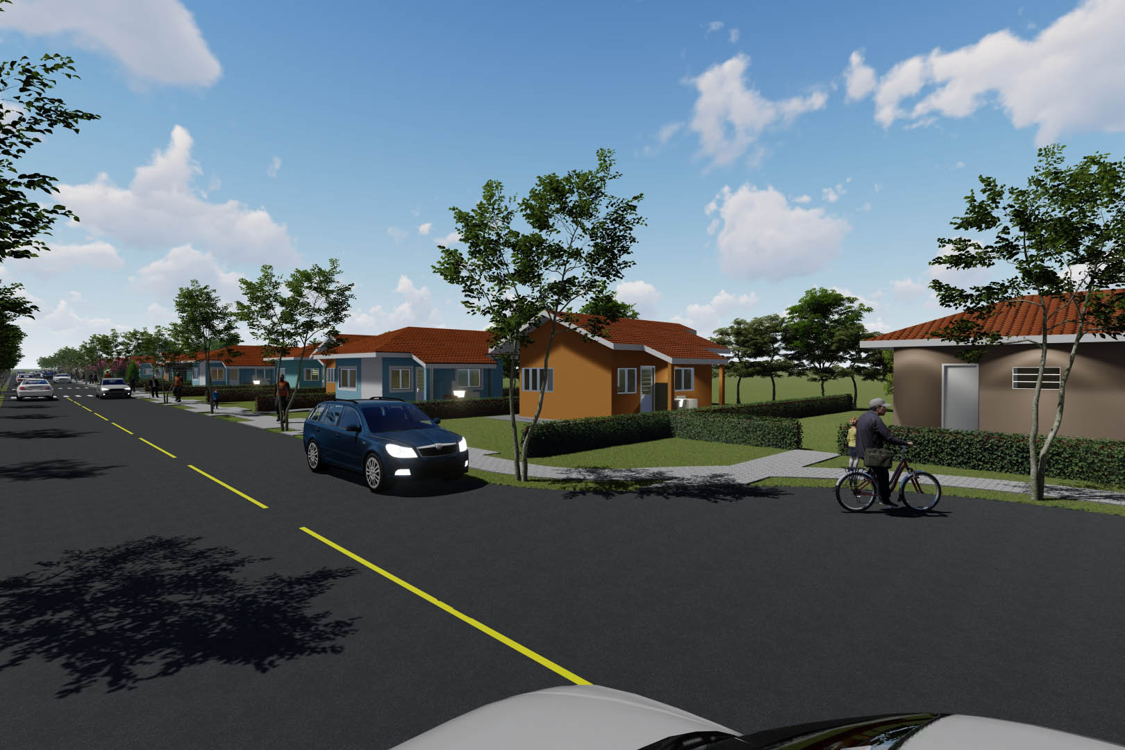 O Governo do Estado autorizou nesta semana o início da construção de 71 casas populares em Jardim Alegre, na região do Vale do Ivaí. As moradias serão financiadas pela Cohapar por meio do programa Casa Fácil Paraná para famílias com renda de um a seis salários mínimos. O empreendimento terá um prazo de execução de 18 meses deverá ser entregue até o fim de 2022. (Imagem: Cohapar)