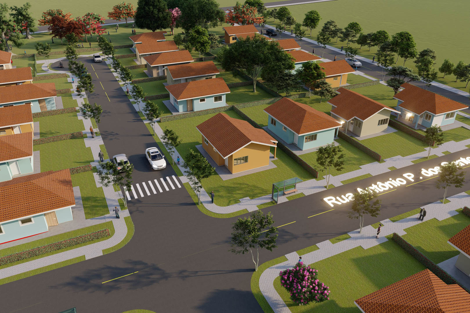 O Governo do Estado autorizou nesta semana o início da construção de 71 casas populares em Jardim Alegre, na região do Vale do Ivaí. As moradias serão financiadas pela Cohapar por meio do programa Casa Fácil Paraná para famílias com renda de um a seis salários mínimos. O empreendimento terá um prazo de execução de 18 meses deverá ser entregue até o fim de 2022. (Imagem: Cohapar)