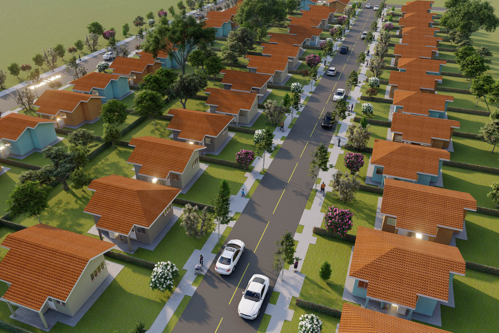 O Governo do Estado autorizou nesta semana o início da construção de 71 casas populares em Jardim Alegre, na região do Vale do Ivaí. As moradias serão financiadas pela Cohapar por meio do programa Casa Fácil Paraná para famílias com renda de um a seis salários mínimos. O empreendimento terá um prazo de execução de 18 meses deverá ser entregue até o fim de 2022. (Imagem: Cohapar)