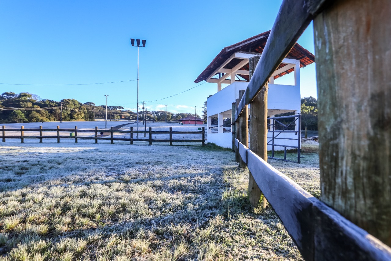 Paraná tem 16 cidades com temperaturas negativas; General Carneiro registrou -7,8ºC  Foto: Valdelino Pontes/AEN