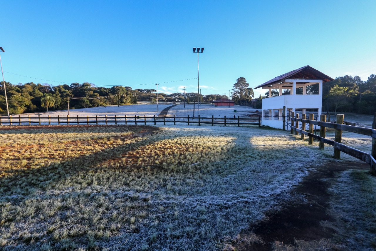 Paraná tem 16 cidades com temperaturas negativas; General Carneiro registrou -7,8ºC  Foto: Valdelino Pontes/AEN