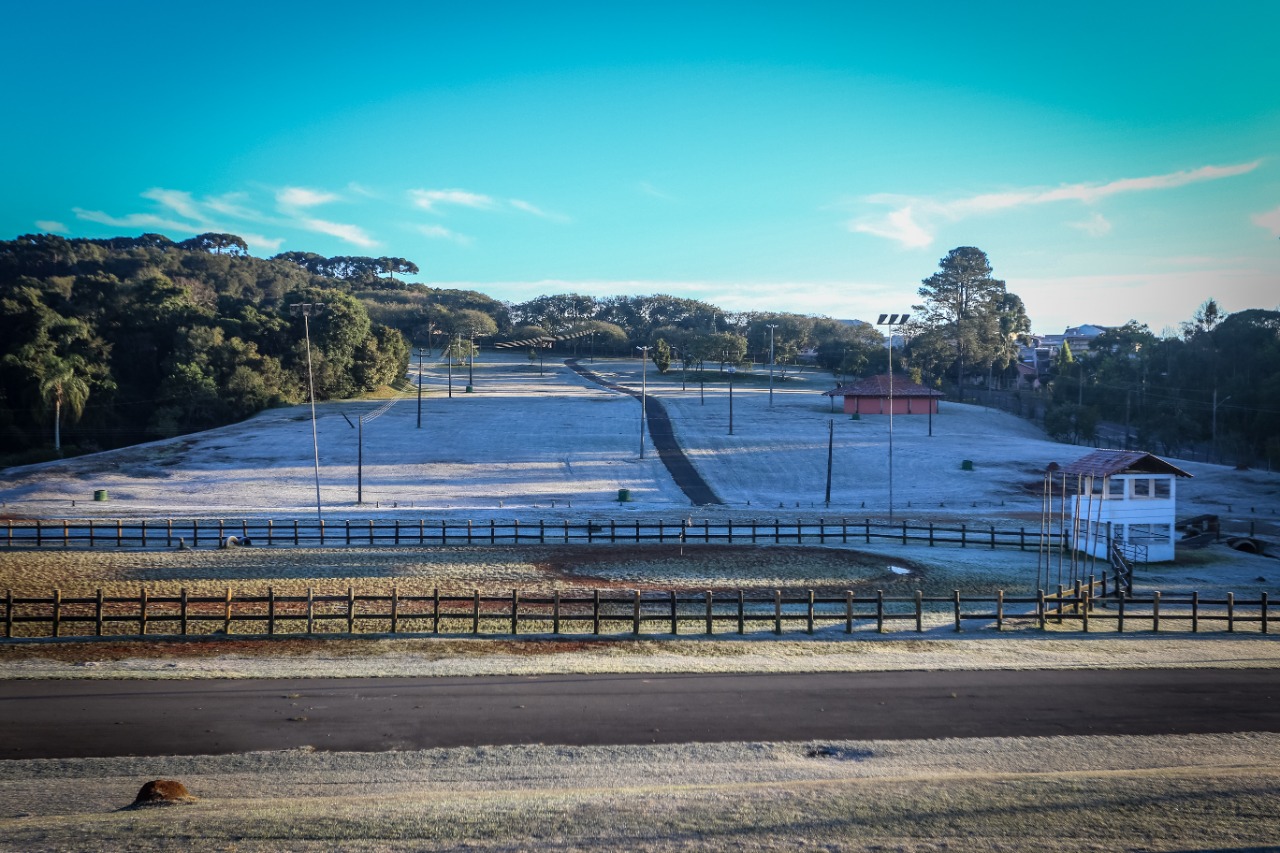 Paraná tem 16 cidades com temperaturas negativas; General Carneiro registrou -7,8ºC  Foto: Valdelino Pontes/AEN