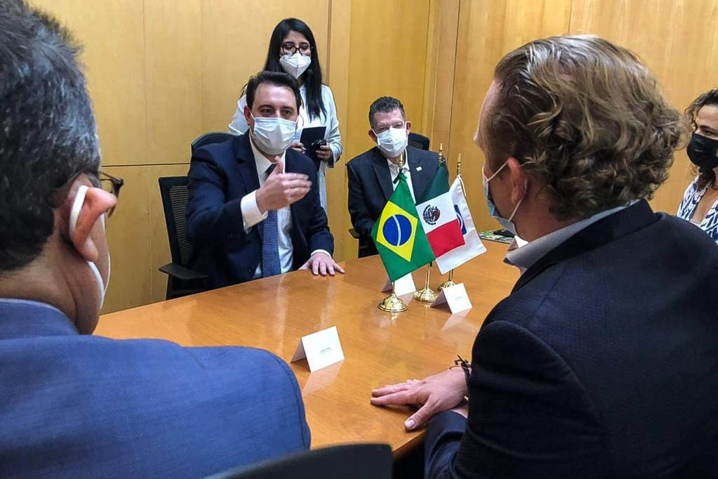 Governador Ratinho Junior cumpre agenda no México para atrair novos investimentos
Foto: AEN