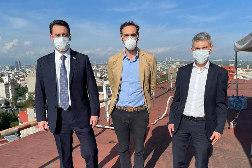 Governador Ratinho Junior cumpre agenda no México para atrair novos investimentos Foto: AEN