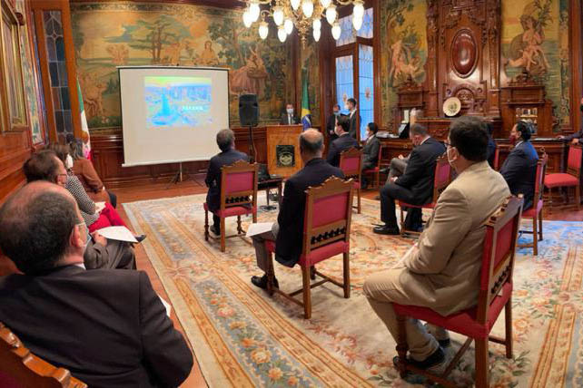 Governador Ratinho Junior cumpre agenda no México para atrair novos investimentos Foto: AEN