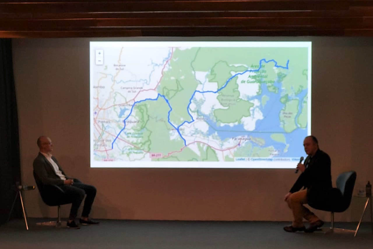 Evento debate sobre o desenvolvimento econômico por meio do cicloturismo  -  Curitiba, 27/07/2021  -  Foto: Invest Paraná