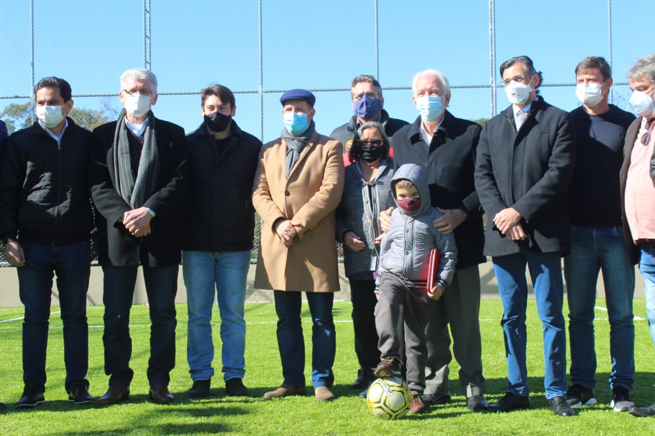 O vice-governador Darci Piana inaugurou nesta quinta-feira (29), em Corbélia, no Oeste do Paraná, uma Unidade Básica de Saúde (UBS) no bairro Santa Catarina e de uma quadra de esportes no Jardim Juliana.Foto: Gisele Barão