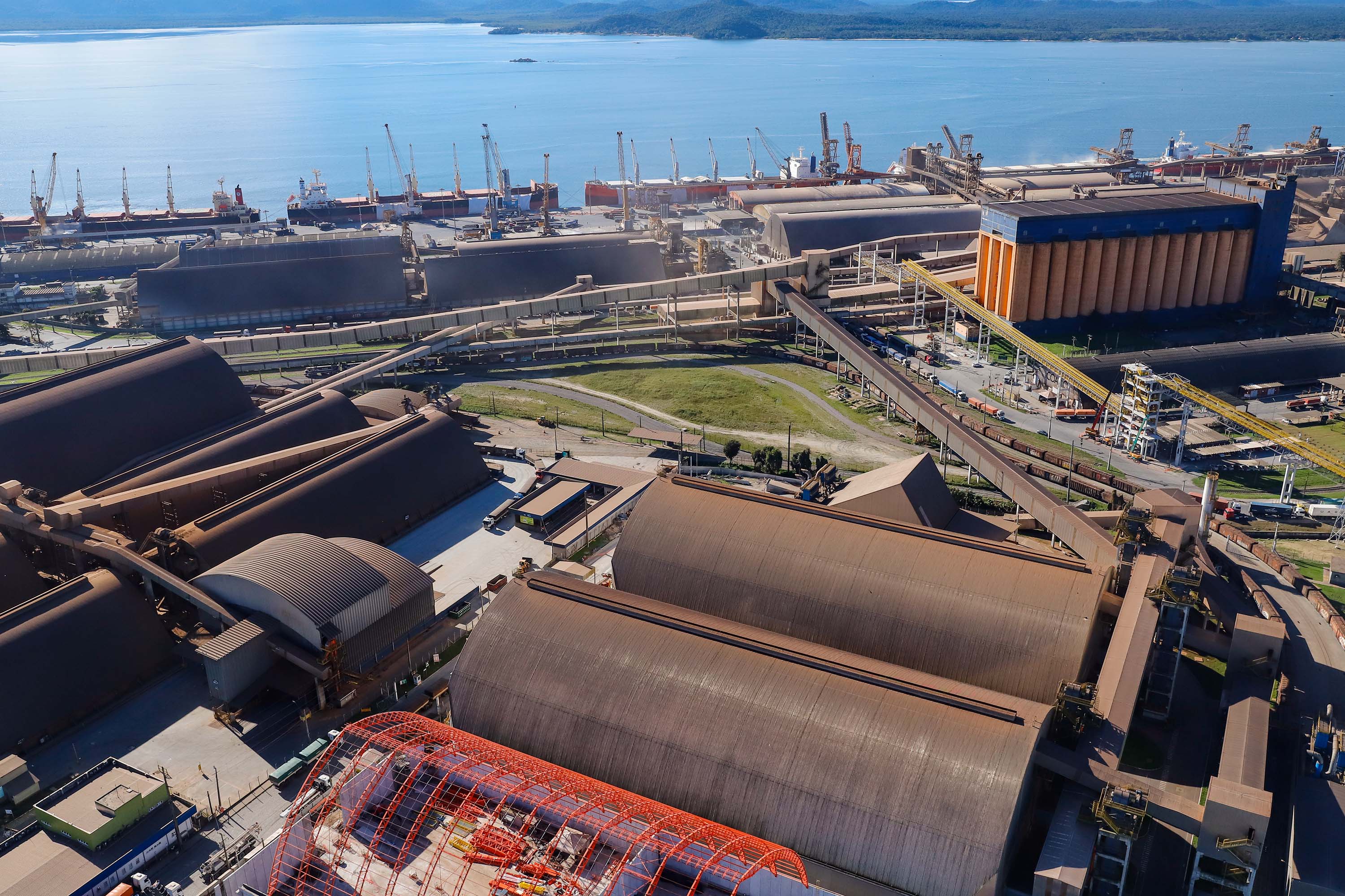 Corredor de Exportação do Porto de Paranaguá registra alta de 6% em julho. Foto: Rodrigo Felix Leal/SEIL