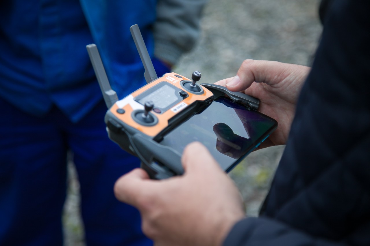 Copel amplia uso de drones para inspeção de redes de energia. Foto:Daniel Cavalheiro/Copel