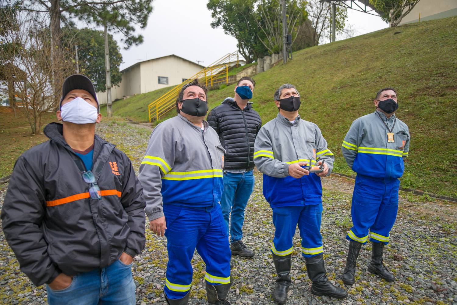Copel amplia uso de drones para inspeção de redes de energia. Foto:Daniel Cavalheiro/Copel