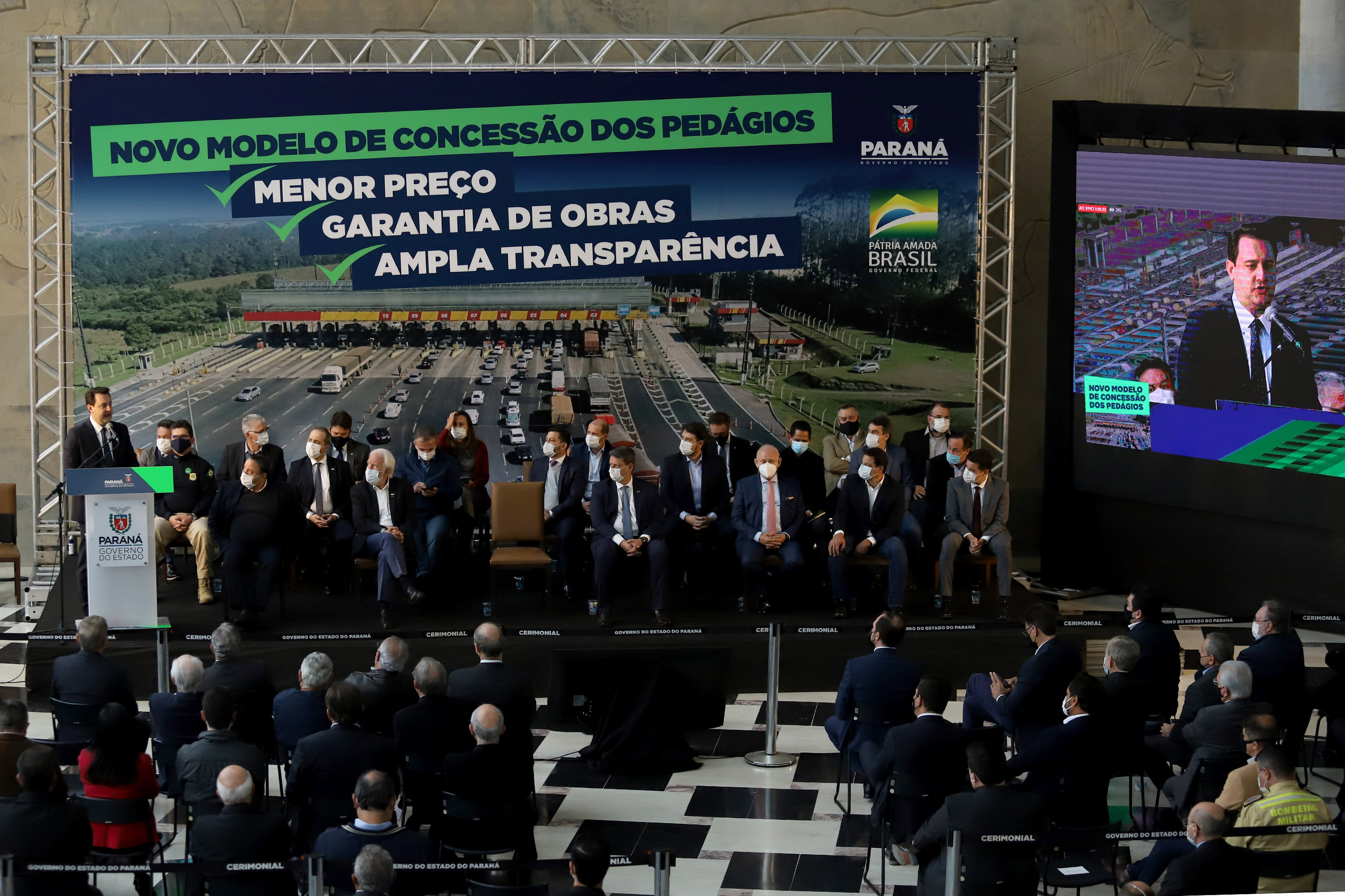 Menor tarifa e mais segurança: veja quanto vai custar o novo pedágio do Paraná. Foto: Ari Dias/AEN