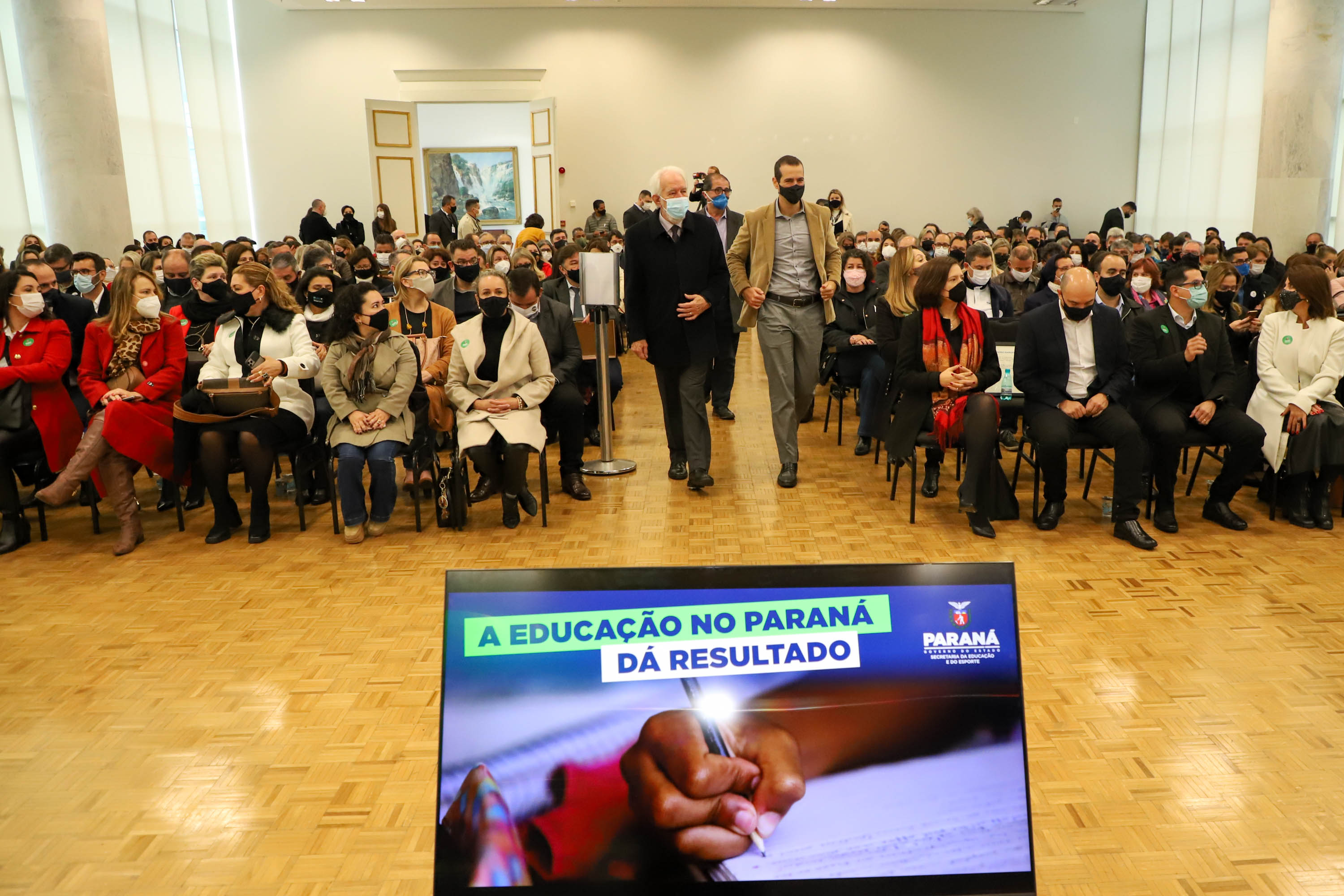 Vice Governador Darci Piana, participa do evento - A Educação no Paraná dá Resultado.  _ Curitiba, 13/08/2021 -  Foto: Ari Dias/AEN