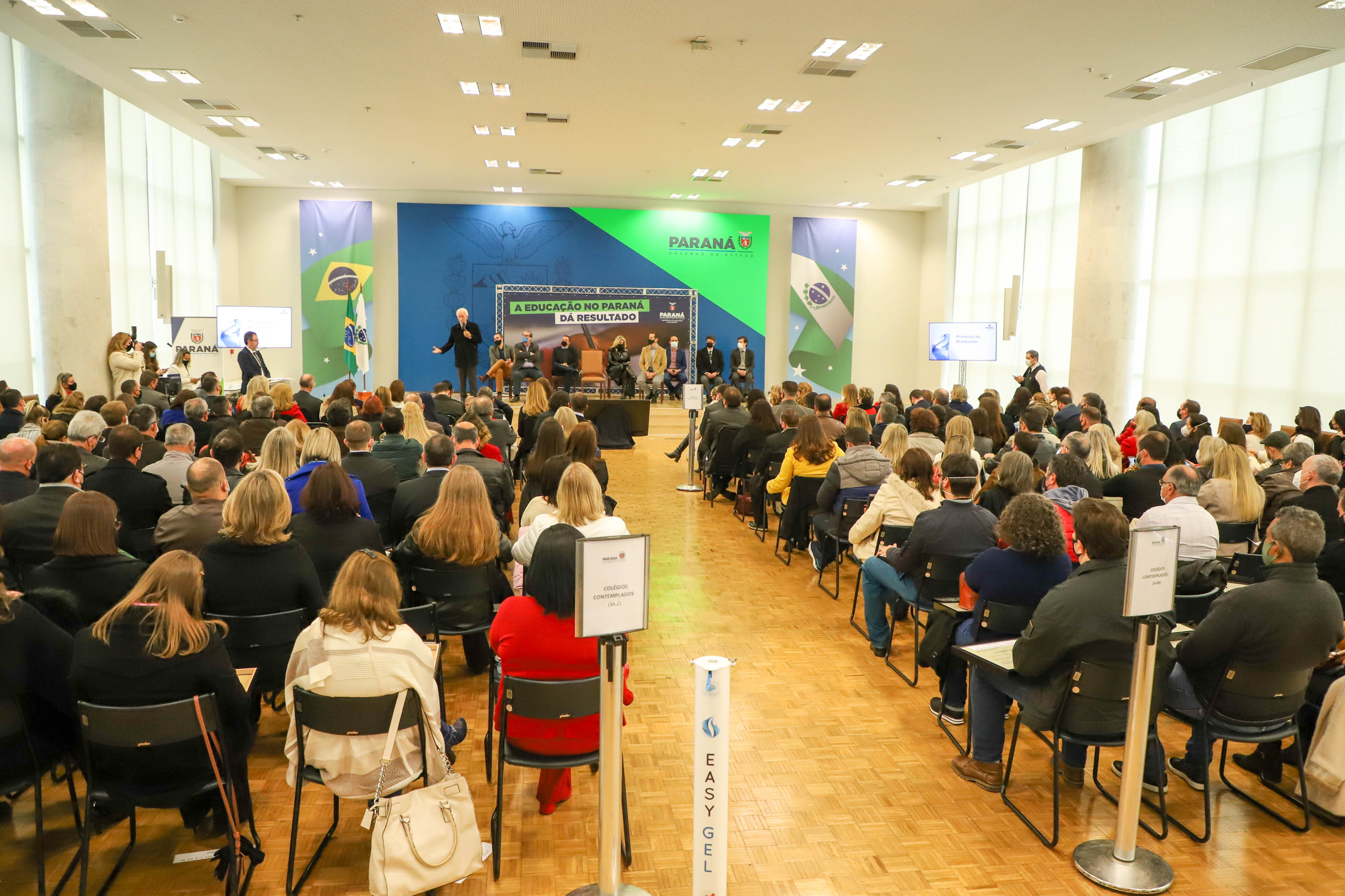 Vice Governador Darci Piana, participa do evento - A Educação no Paraná dá Resultado.  _ Curitiba, 13/08/2021 -  Foto: Ari Dias/AEN
