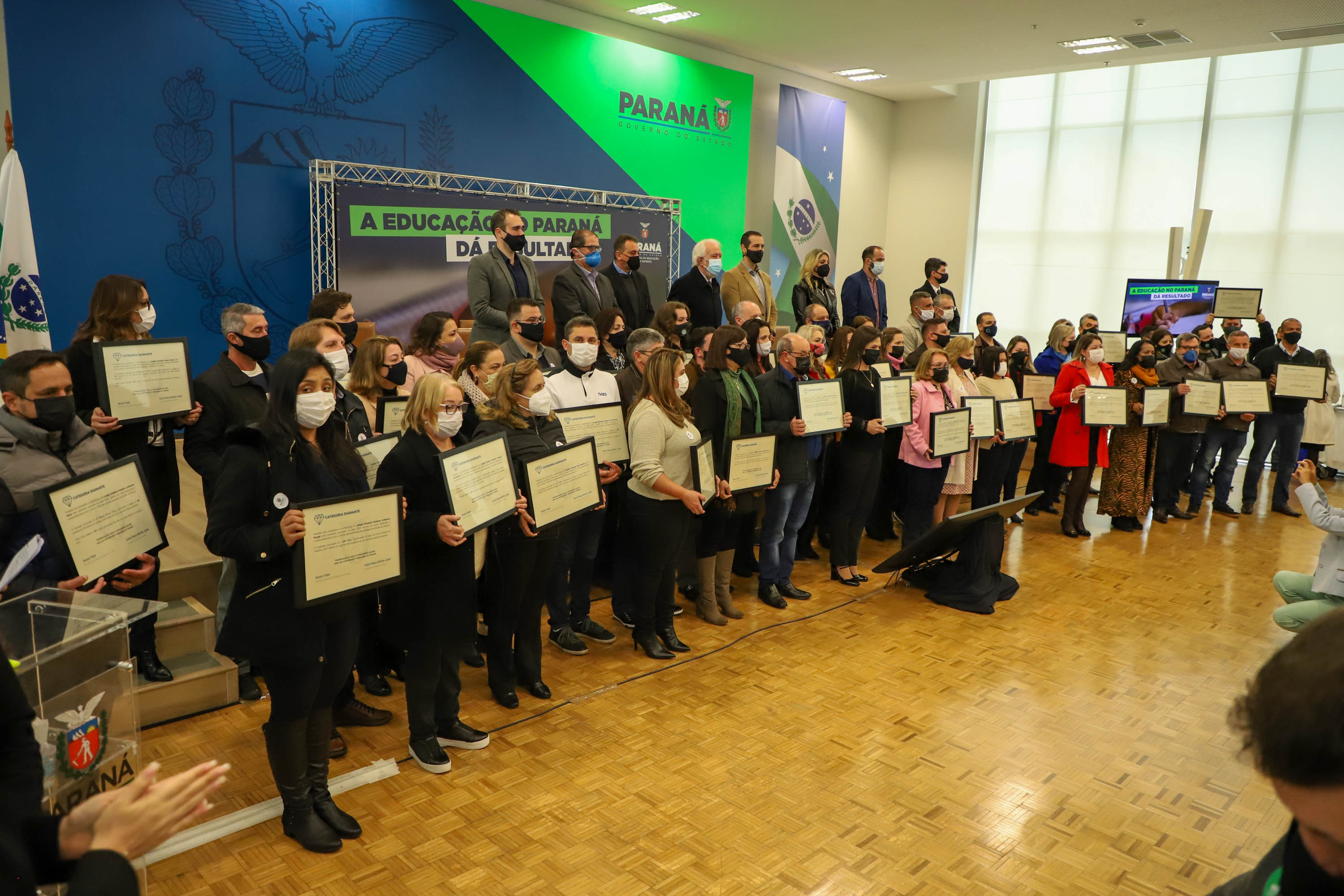 Vice Governador Darci Piana, participa do evento - A Educação no Paraná dá Resultado.  _ Curitiba, 13/08/2021 -  Foto: Ari Dias/AEN