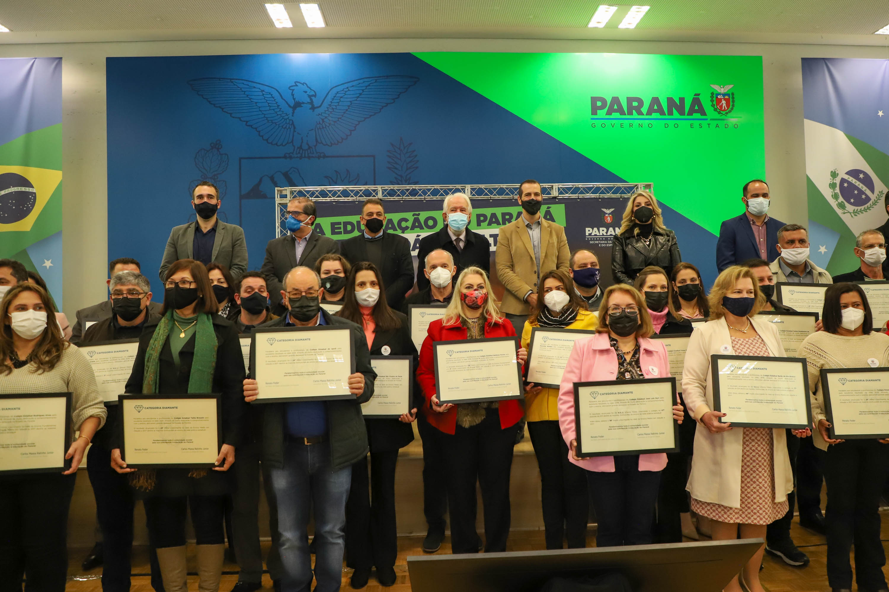 Vice Governador Darci Piana, participa do evento - A Educação no Paraná dá Resultado.  _ Curitiba, 13/08/2021 -  Foto: Ari Dias/AEN