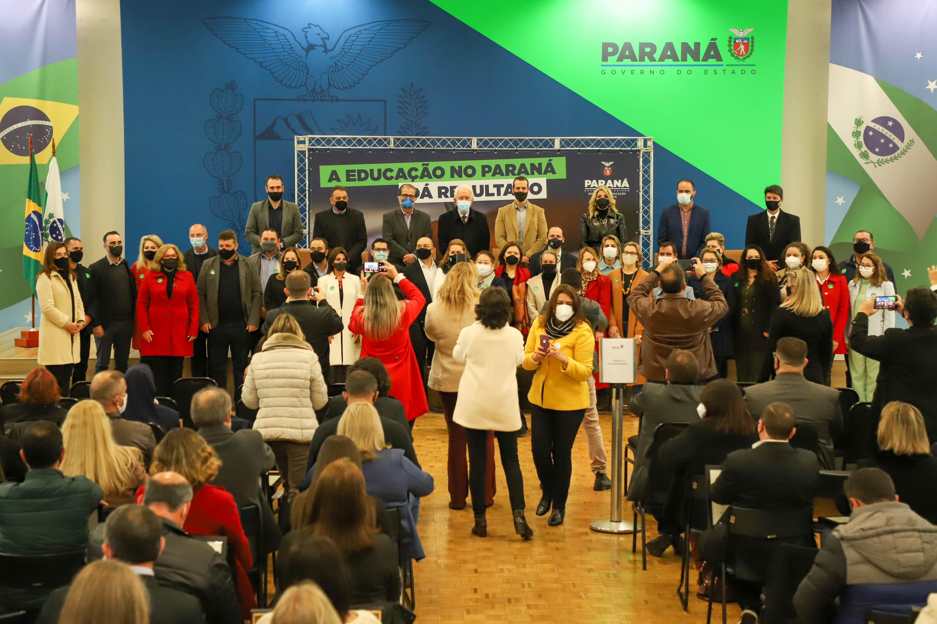 Vice Governador Darci Piana, participa do evento - A Educação no Paraná dá Resultado.  _ Curitiba, 13/08/2021 -  Foto: Ari Dias/AEN