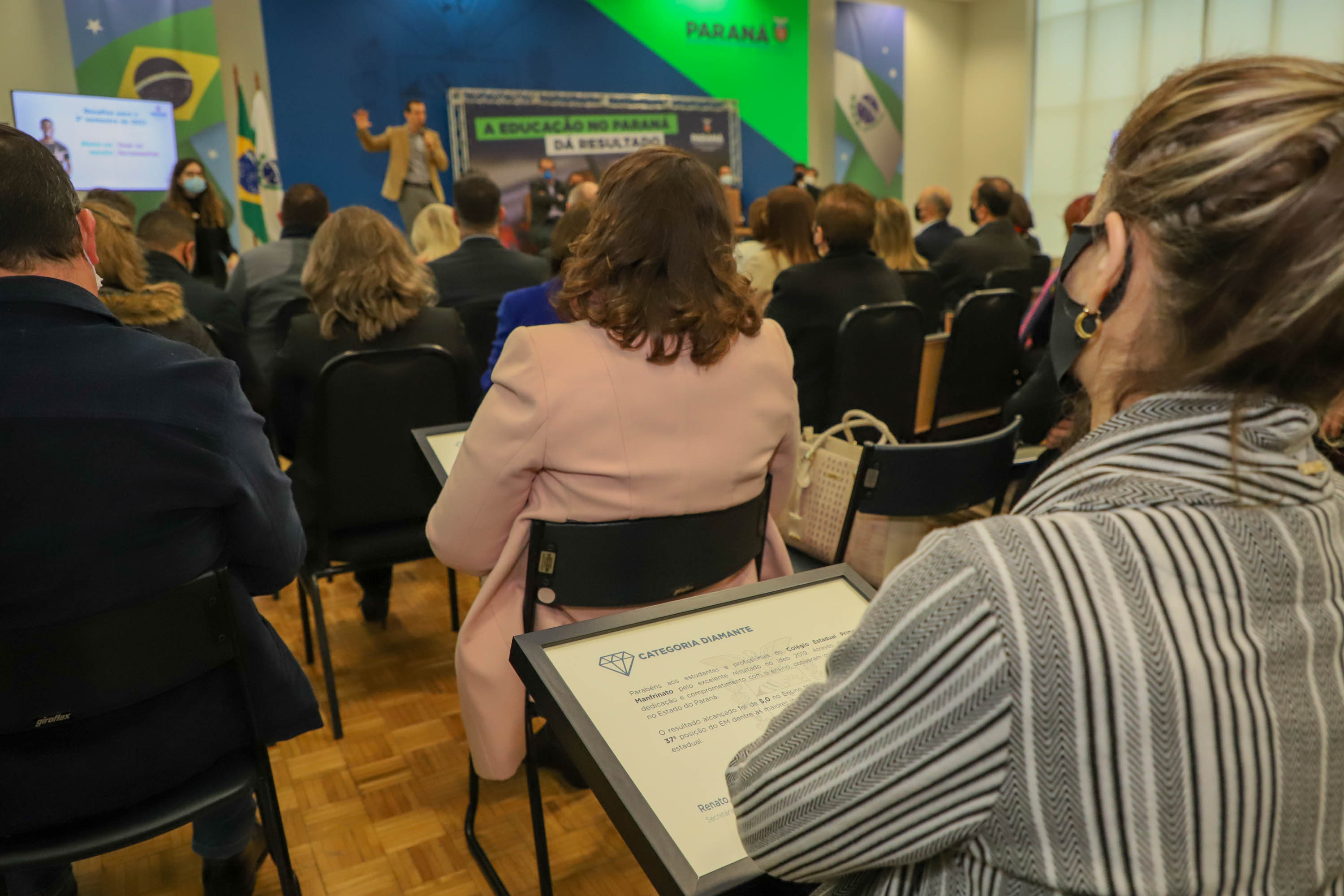 Vice Governador Darci Piana, participa do evento - A Educação no Paraná dá Resultado.  _ Curitiba, 13/08/2021 -  Foto: Ari Dias/AEN