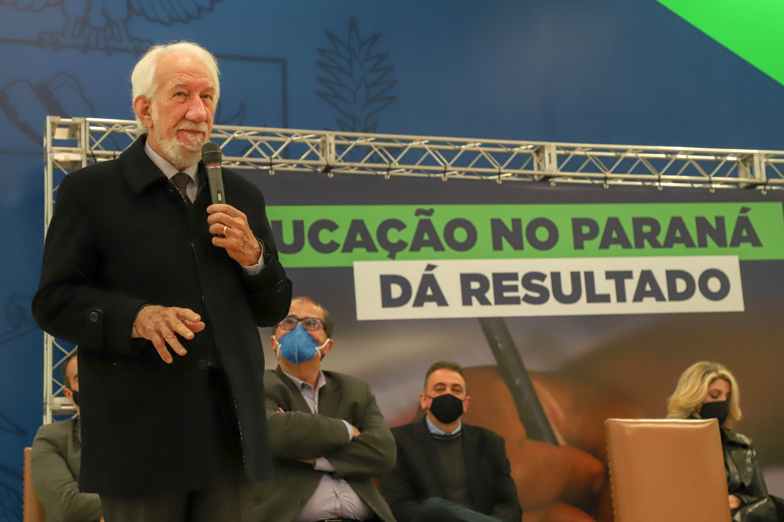 Vice Governador Darci Piana, participa do evento - A Educação no Paraná dá Resultado.  _ Curitiba, 13/08/2021 -  Foto: Ari Dias/AEN