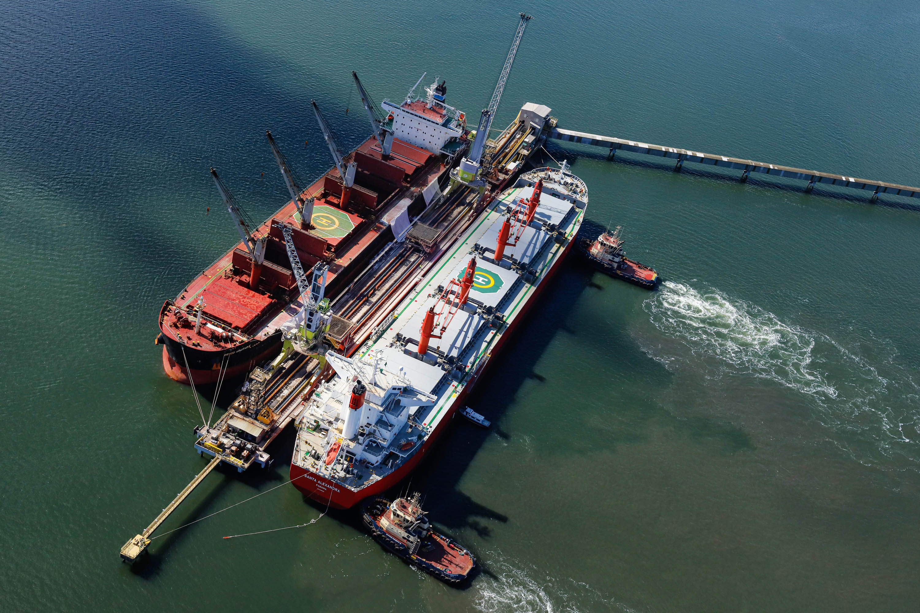 Movimentação geral de cargas cresce 13% em julho nos Portos do Paraná  -  Foto: Rodrigo Félix Leal