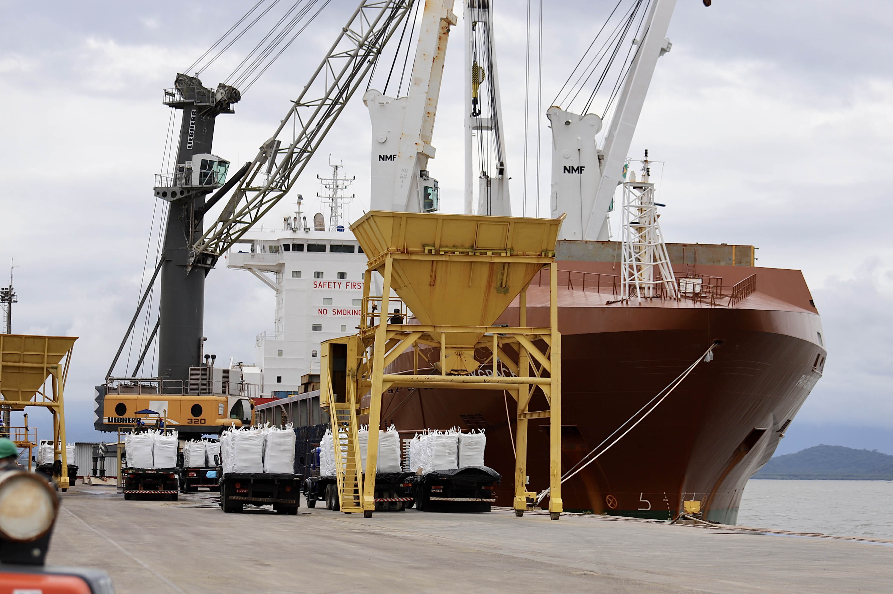 Movimentação geral de cargas cresce 13% em julho nos Portos do Paraná  -  Foto: Claudio Neves
