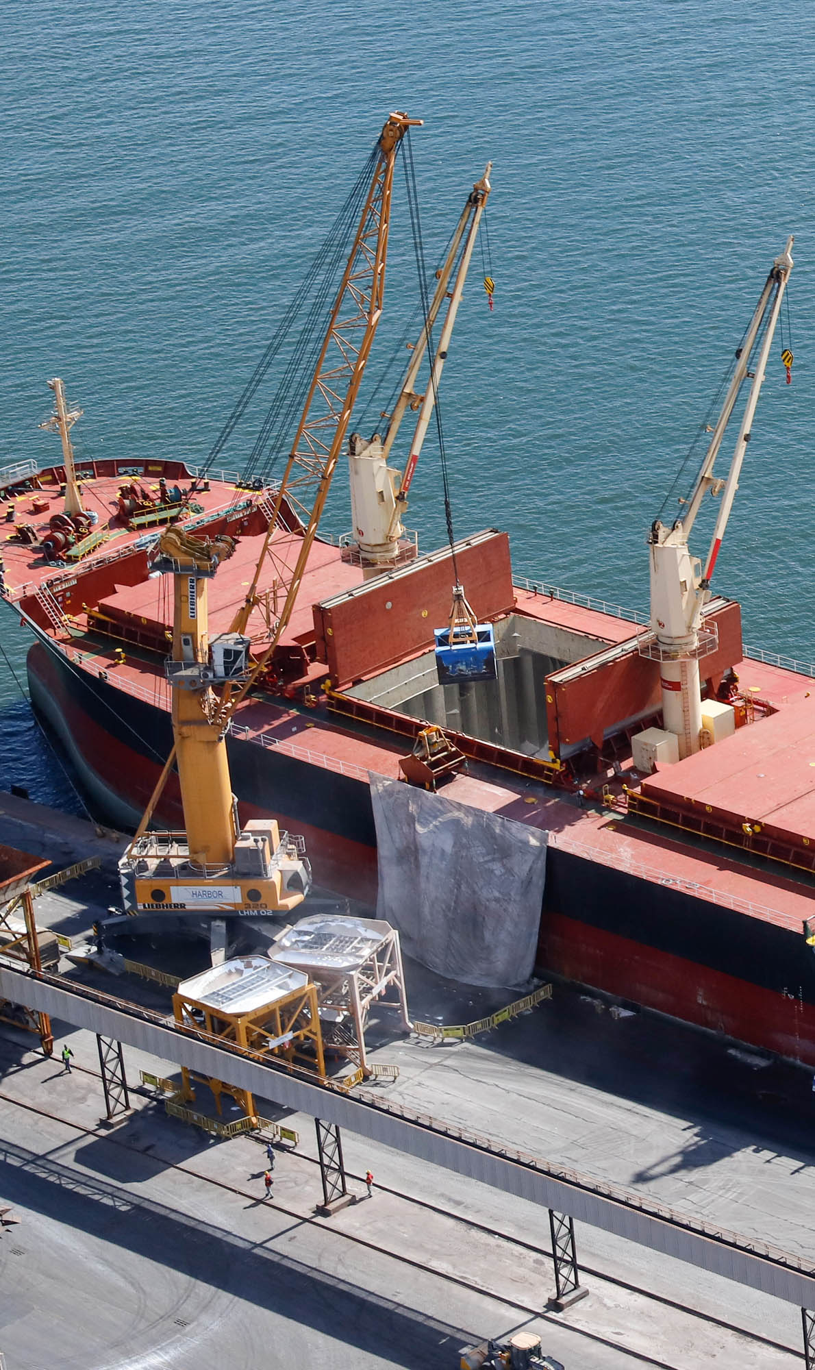 Movimentação geral de cargas cresce 13% em julho nos Portos do Paraná  -  Foto: Rodrigo Félix Leal