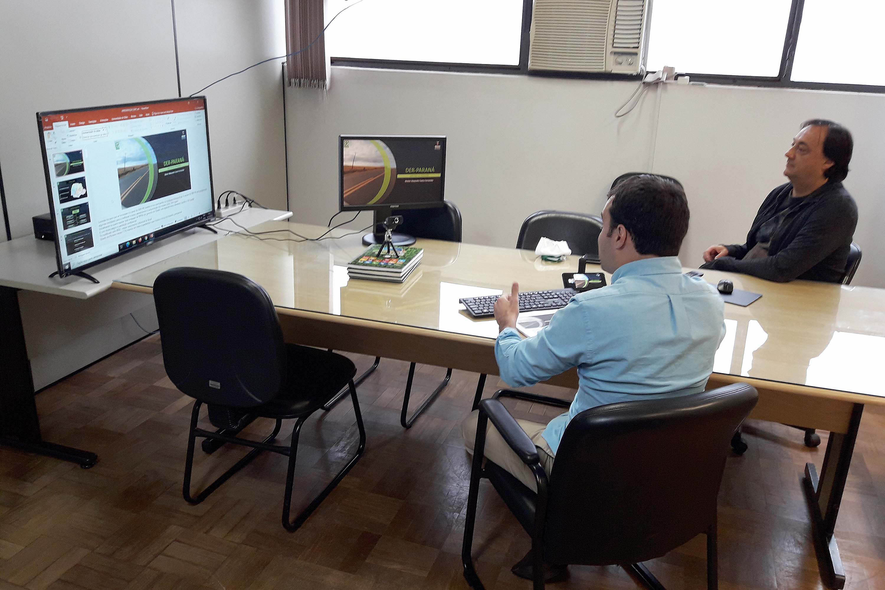 Visita diretor administrativo-financeiro DER  -  Curitiba, 16/08/2021  -  Foto: DER