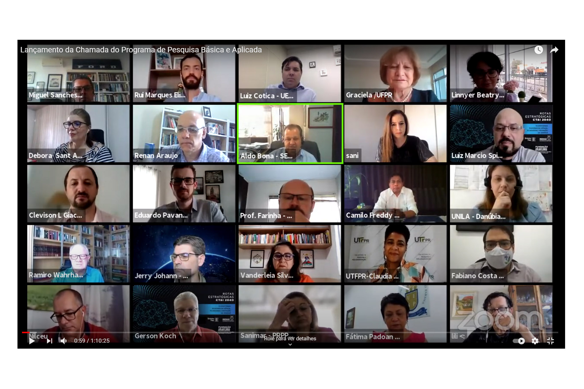 Uma Chamada Pública do Governo do Estado do Paraná, lançada nesta segunda-feira (23)
pela Superintendência Geral de Ciência, Tecnologia e Ensino Superior (Seti), em parceria com
a Fundação Araucária de Apoio ao Desenvolvimento Científico e Tecnológico, vai destinar R$ 8
milhões para projetos de Pesquisa Básica e Aplicada de diversas áreas do conhecimento. -  Curitiba, 23/08/2021   -  Foto: SETI