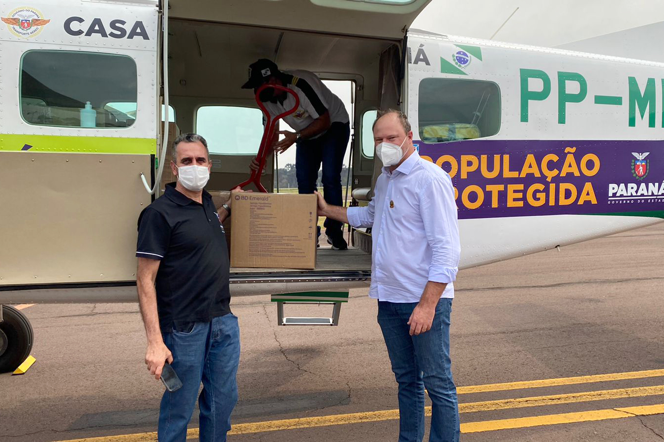 Toledo já recebeu as 35 mil doses para imunizar público a partir dos 12 anos. Foto: Prefeitura de Toledo