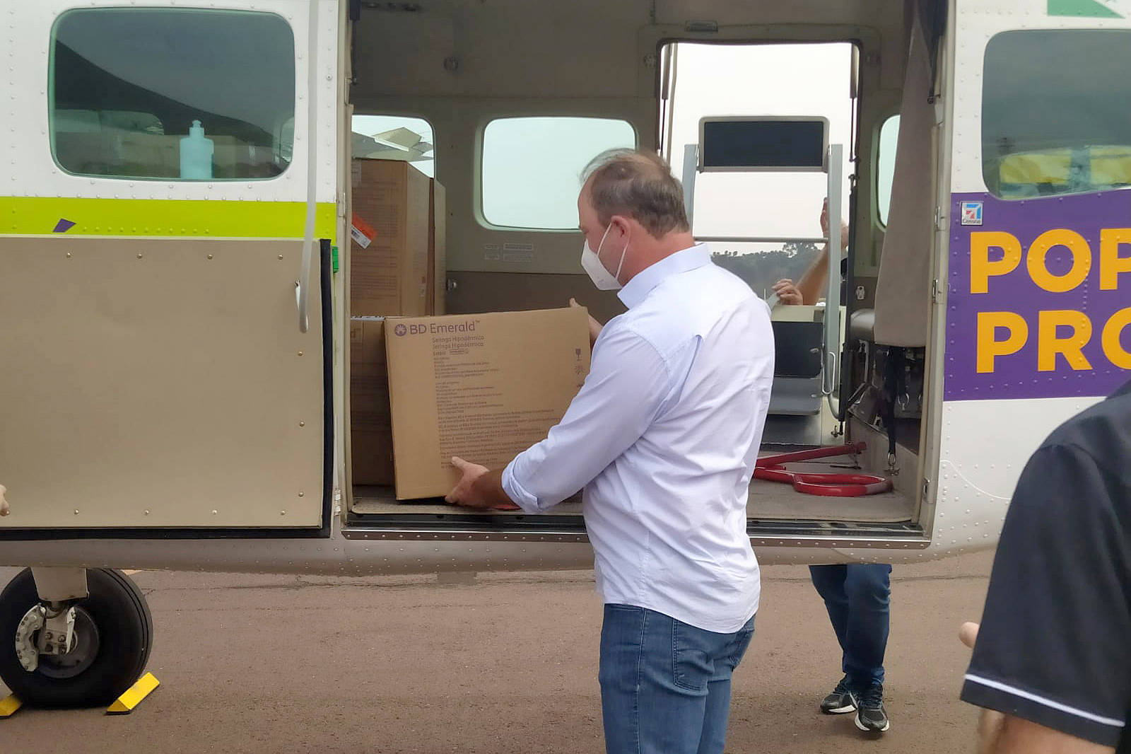 Toledo já recebeu as 35 mil doses para imunizar público a partir dos 12 anos. Foto: Prefeitura de Toledo