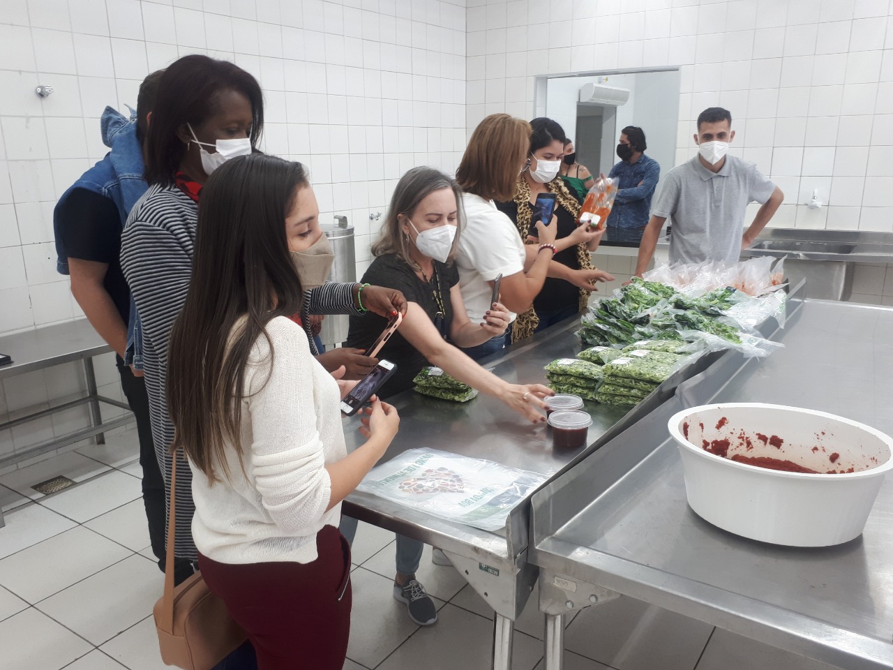 Visita a Horta Marumbi - A equipe da Secretaria da Agricultura e do Abastecimento do Paraná recebe equipe da SEAB Rondônia para apresentar soluções implantadas em Curitiba sobre o cultivo de alimentos. 03/09/2021 - Foto: SEAB