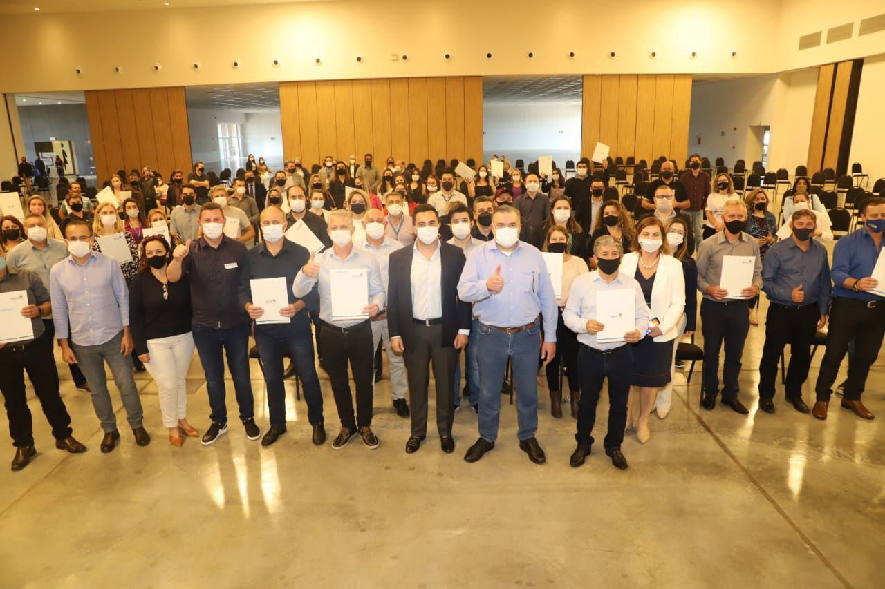 Ney Leprevost realiza interiorização da Secretaria de Justiça na região de Guarapuava e destaca a parceria do Governo com os setores produtivos para gerar empregos no Paraná  -  Curitiba, 03/09/2021  -  Foto: SEJUF