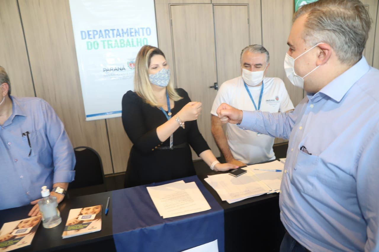 Ney Leprevost realiza interiorização da Secretaria de Justiça na região de Guarapuava e destaca a parceria do Governo com os setores produtivos para gerar empregos no Paraná  -  Curitiba, 03/09/2021  -  Foto: SEJUF