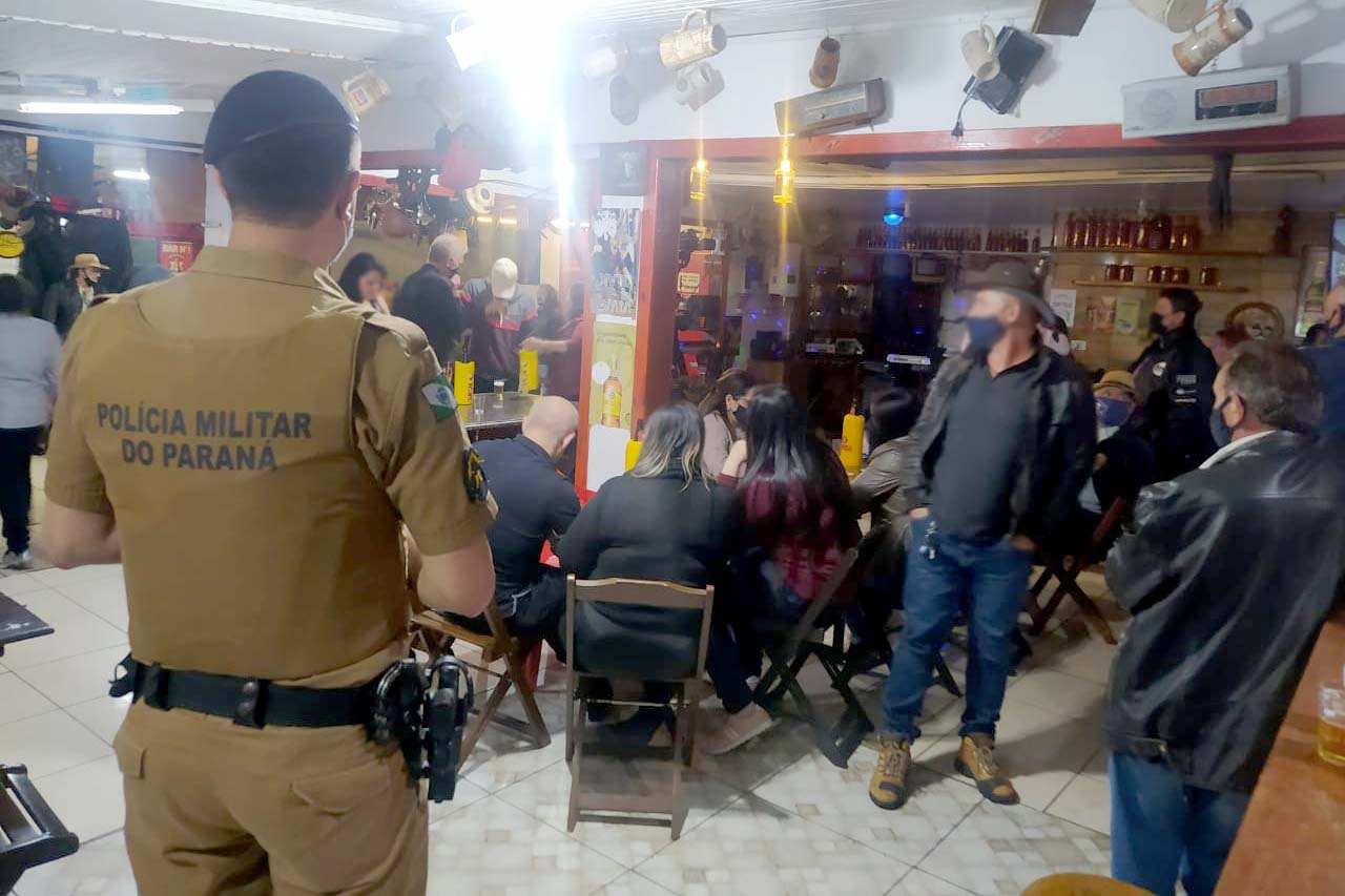 Noite do feriado de 7 de Setembro é marcada por aglomerações em bares da Capital
. Foto:SESP