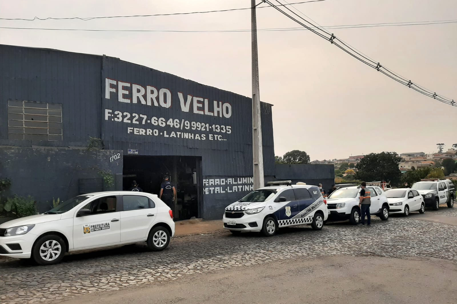 Receita Estadual deflagra operação ?Ferro-Velho? em Ponta Grossa -  Ponta Grossa, 13/09/2021  -  Foto: SEFA