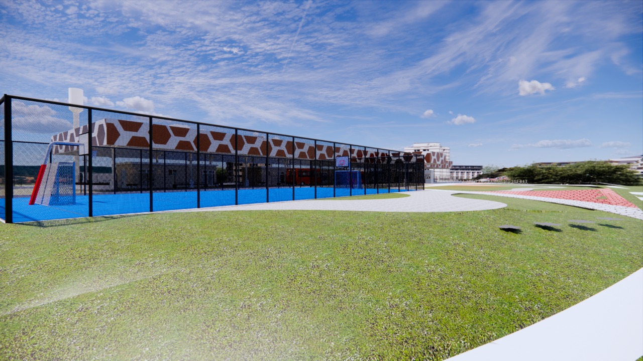 Projeto do novo terminal de Piraquara. Imagem: Comec