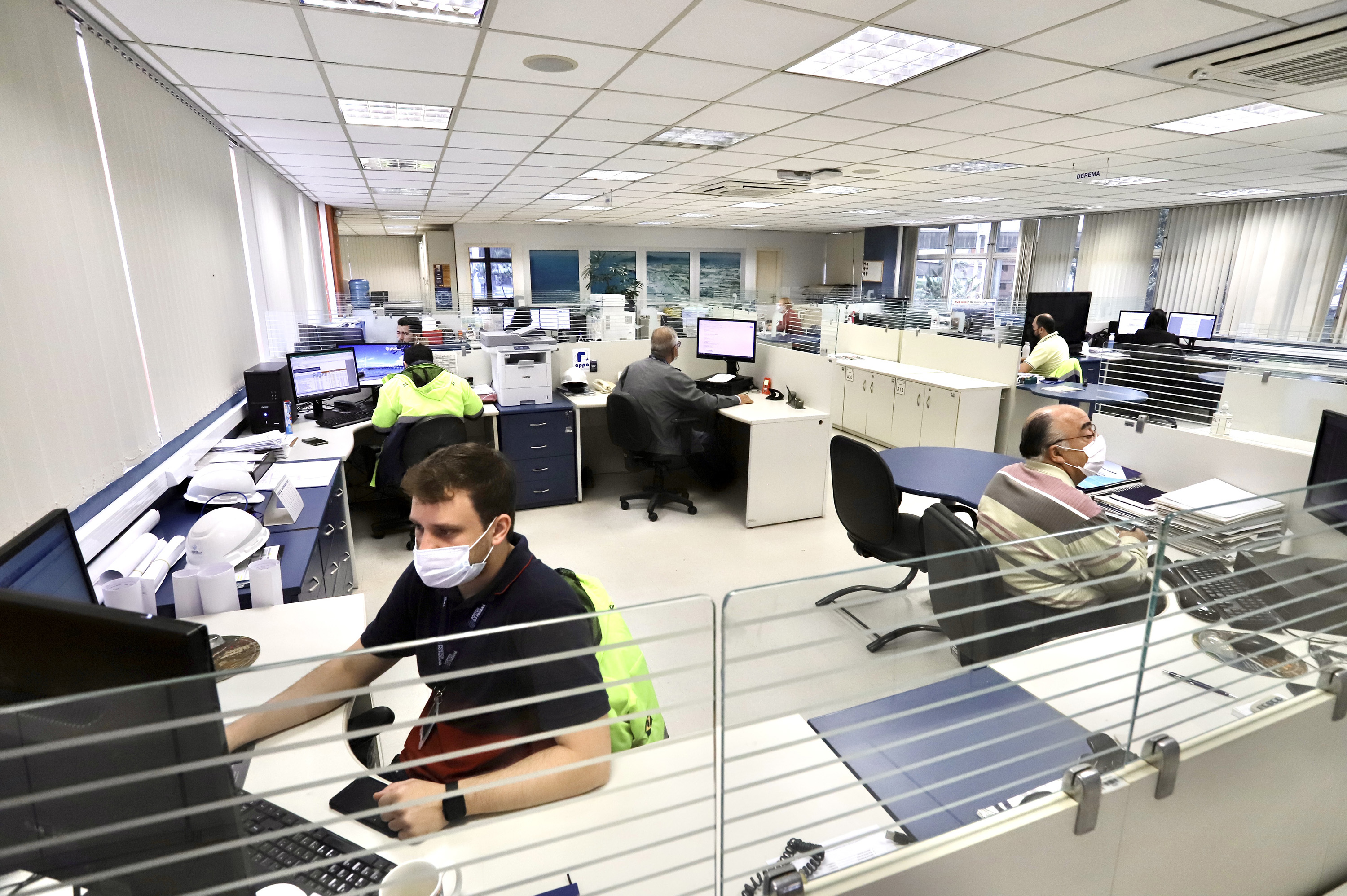 Em 18 meses, Portos do Paraná investiu mais de R$14 milhões no combate e prevenção à Covid-19  -  Paranaguá, 22/09/21  - Foto:  Claudio Neves/Portos do Paraná