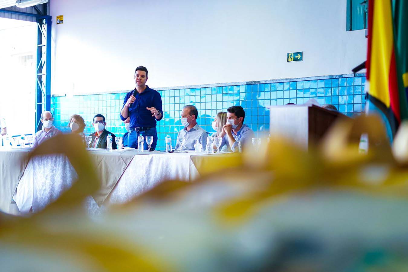 Governo entrega novo lote de kits de robótica a escolas de 16 municípios . Foto: Guilherme Flores/Casa Civil