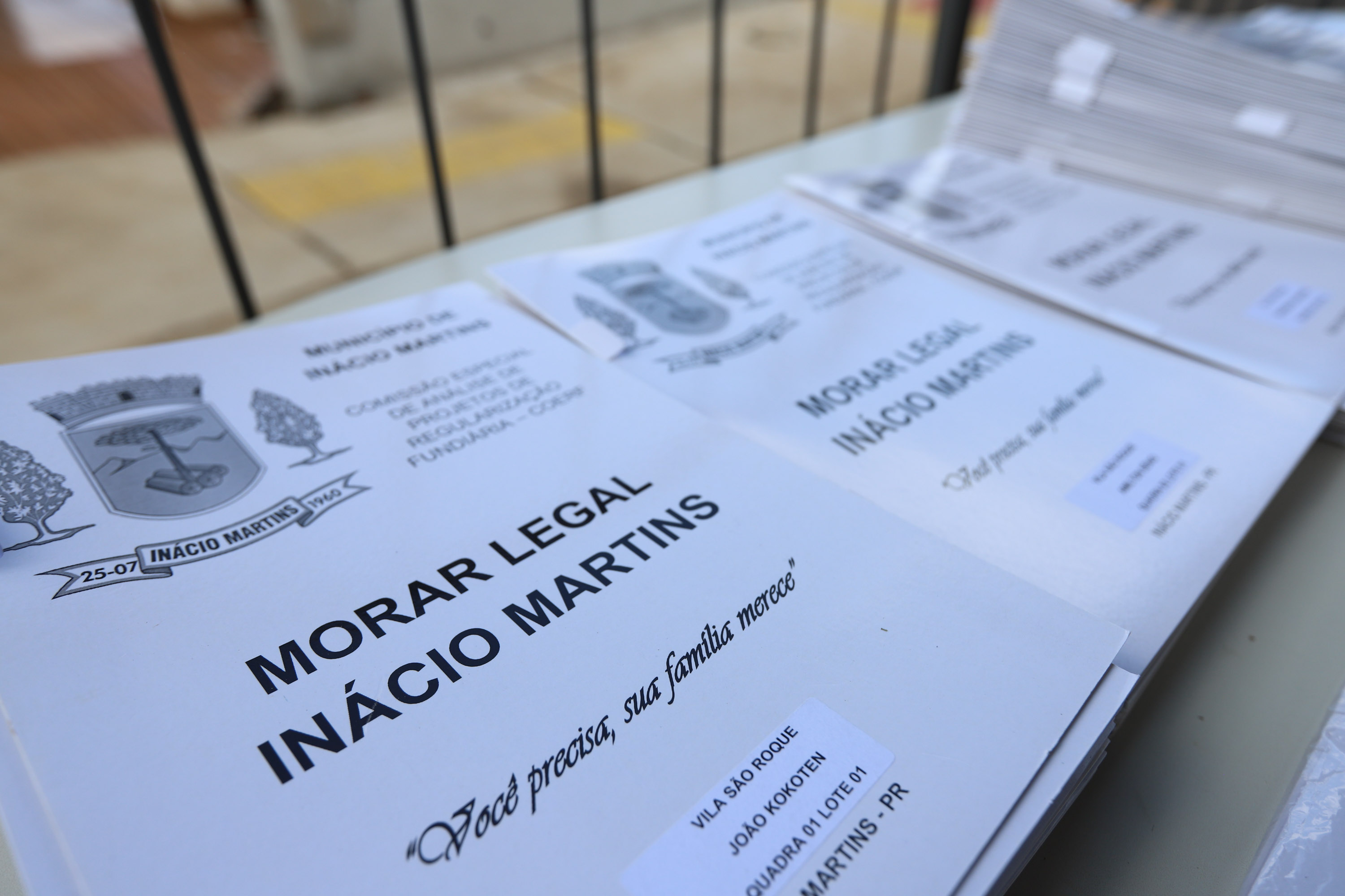 Inacio Martins O governador Carlos Massa Ratinho Junior entrega nesta sexta-feira (24), para Inácio Martins, no Centro-Sul do Estado, 202 títulos de regularização fundiária para moradores do bairro São Roque. E tambem libera R$ 2 milhões para pavimentação de vias. 24/09/2021 - Foto: Geraldo Bubniak/AEN