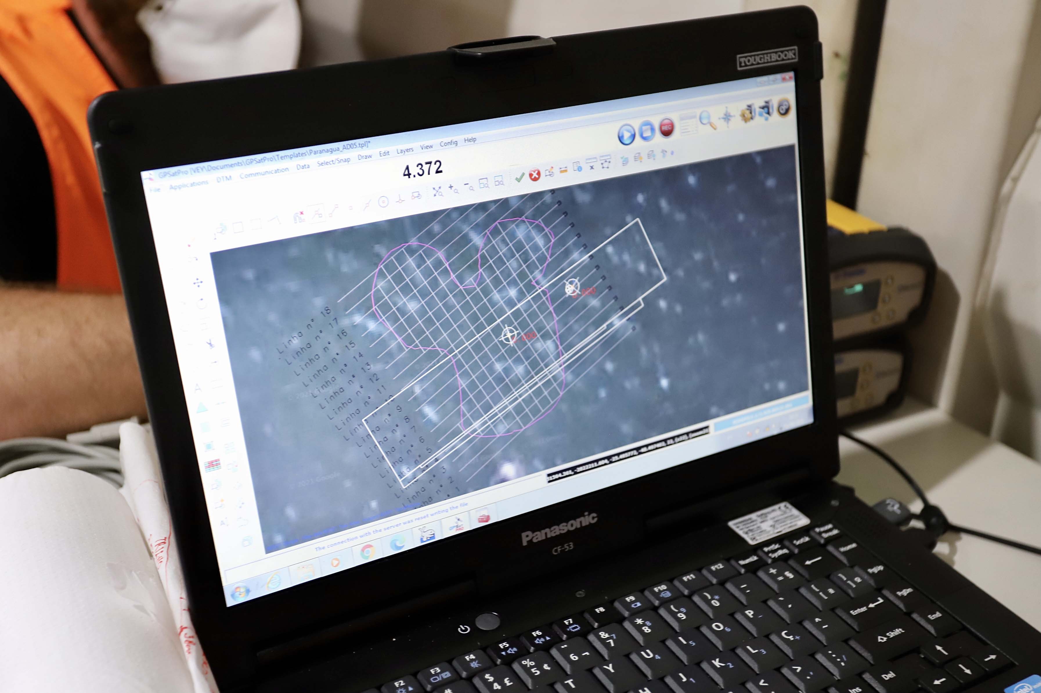 Secretário Nacional de Portos acompanha atividades da obra de derrocagem nos Portos do Paraná. Foto: Claudio Neves/Portos do Paraná