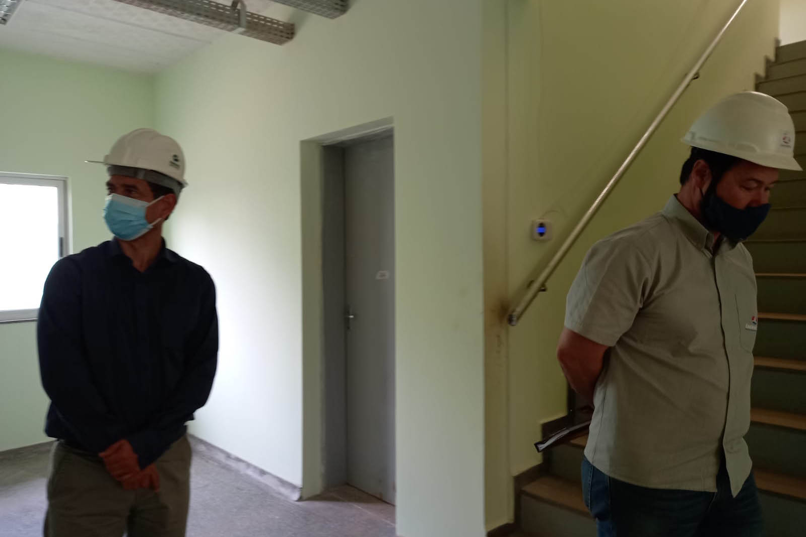 O Secretário da Segurança Pública, Romulo Marinho Soares, esteve em Londrina, nesta quinta-feira (30/09), para acompanhar as obras da Cadeia Pública de Londrina, que estão sendo finalizadas e têm previsão de entrega para novembro deste ano. -  Londrina, 30/09/2021  -  Foto: SESP-PR