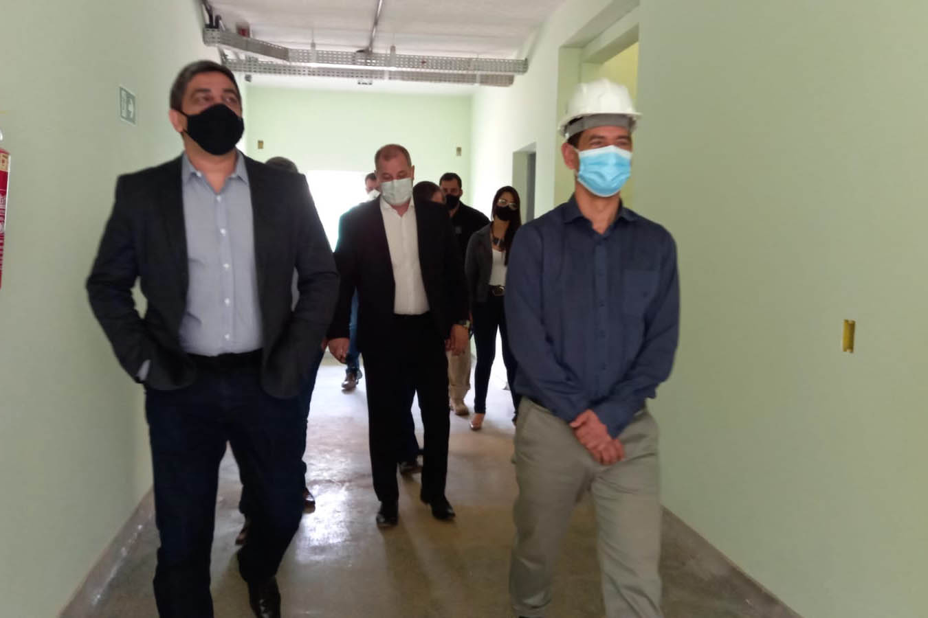 O Secretário da Segurança Pública, Romulo Marinho Soares, esteve em Londrina, nesta quinta-feira (30/09), para acompanhar as obras da Cadeia Pública de Londrina, que estão sendo finalizadas e têm previsão de entrega para novembro deste ano. -  Londrina, 30/09/2021  -  Foto: SESP-PR