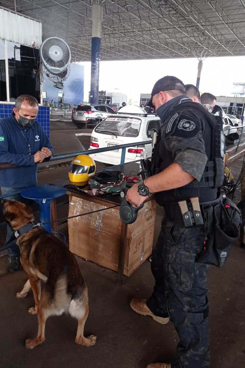 A Secretaria da Segurança Pública do Paraná (Sesp) divulgou no final desta quinta-feira (30/09) o resultado das três fases da operação Fronteiras e Divisas Integradas I, executada com o apoio das forças de segurança dos estados de São Paulo e Mato Grosso do Sul, além de outras instituições. -  Curitiba, 01/10/2021  -  Foto: SESP-PR