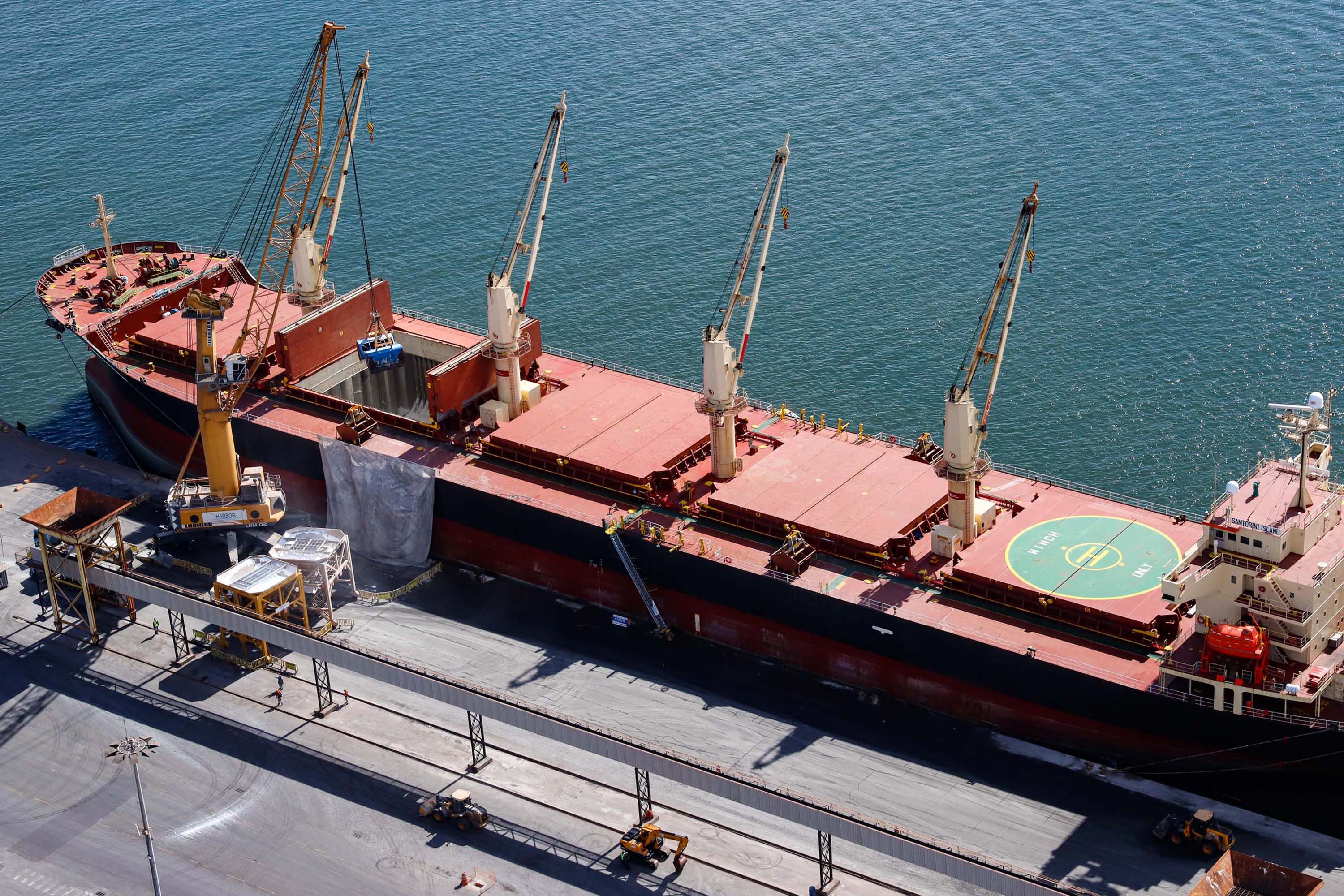 Portos do Paraná fecham setembro com um volume de 44,5 milhões de cargas movimentadas no ano. Foto: Rodrigo Felix Leal/SEIL