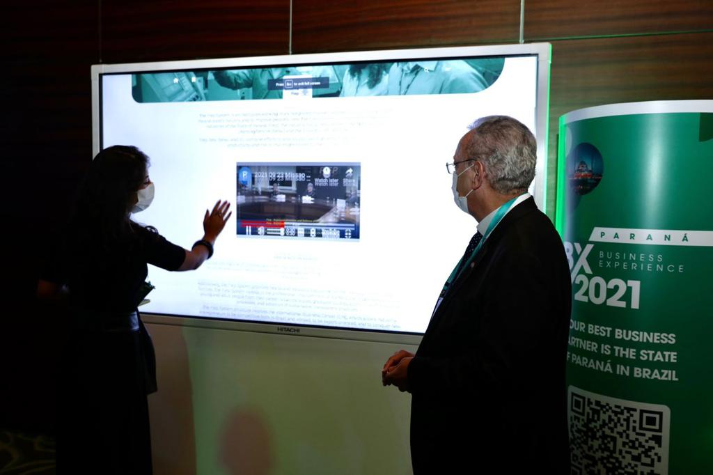 Em Dubai, Paraná lança plataforma para empresas se apresentarem a investidores. Foto: Governo do Paraná