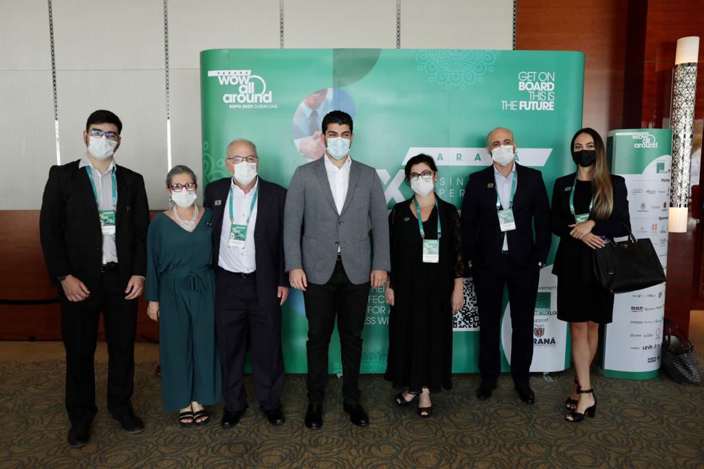 Em Dubai, Paraná lança plataforma para empresas se apresentarem a investidores. Foto: Governo do Paraná