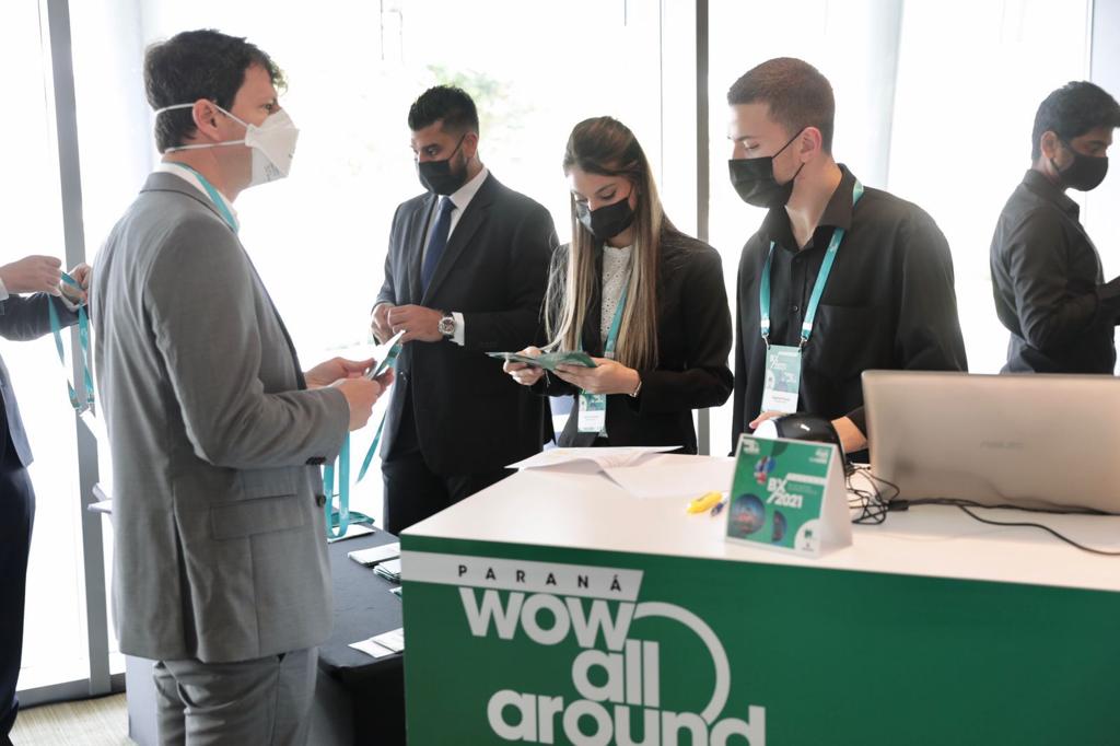 Em Dubai, Paraná lança plataforma para empresas se apresentarem a investidores. Foto: Governo do Paraná