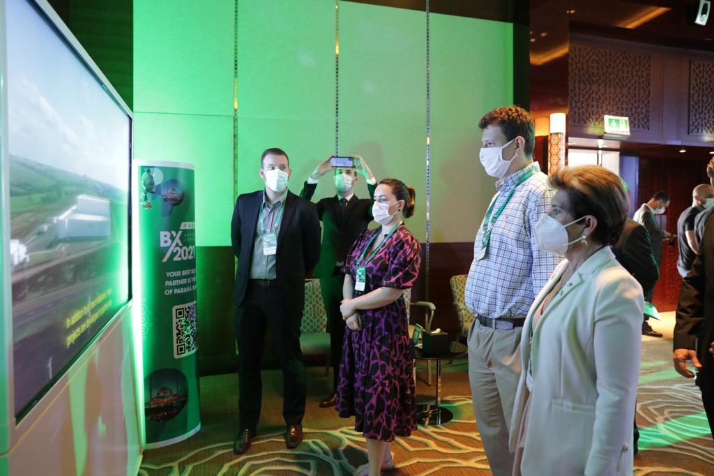 Em Dubai, Paraná lança plataforma para empresas se apresentarem a investidores. Foto: Governo do Paraná